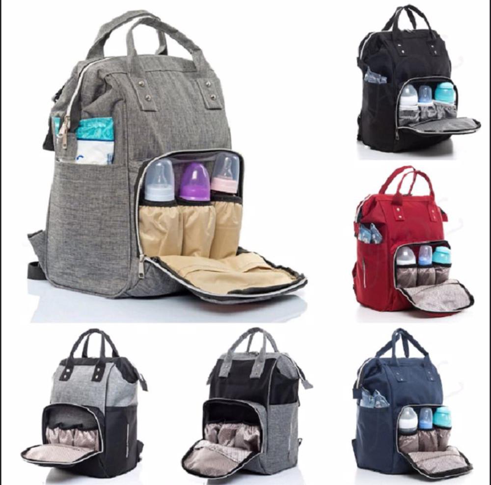 Diaper Bags Nappy Backpack Mummy Large Capacity Stroller Mom Baby Multi-Function Waterproof Outdoor Travel Maternity