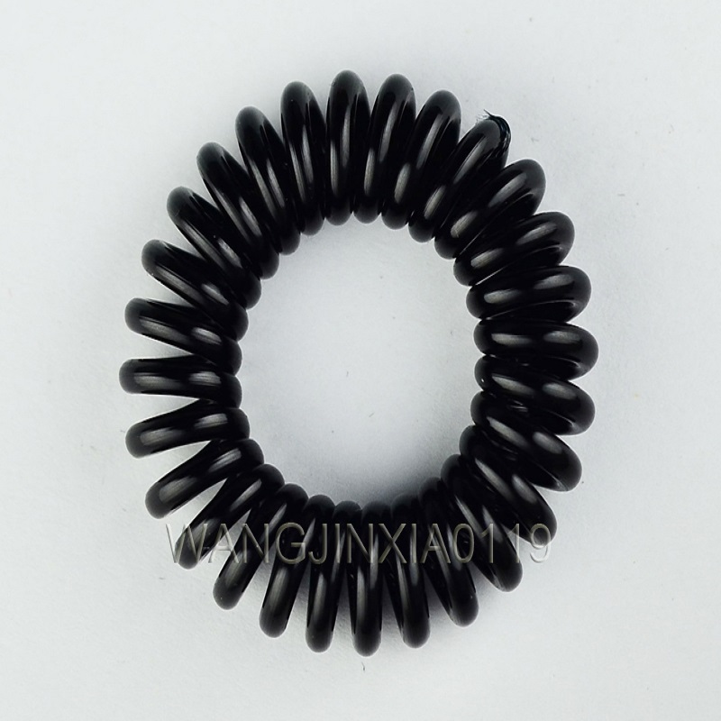 Hair accessories for woman 3.5CM elastic sprial hair rubber bands hair rope girls telephone wire hair cords in girls Headwear