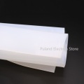 500mm*500mm*2mm Silicone Rubber Sheet Cushion Sealing Film Plate Mat Square Flat Gasket Heat Resist Milky White