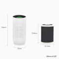 Portable Mini Car Air Purifier Freshener USB Chargeable Negative Ion Generator W91F