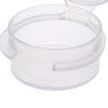 2/10Pcs Make Up Jar Mini Sample Sealing Pot Face Cream Container Portable Bottle Plastic Transparent Case Makeup Accessory