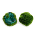 5pcs Green Artificial Moss Stones Grass Plant Poted Home Garden Decor Landscape