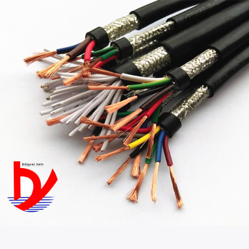 Wire and cable 20AWG 0.5mm2 multi-core shielded cable RVVP 2/3/4/5/6/7/8/10/12/14/16/20/24 anti-interference control line signal