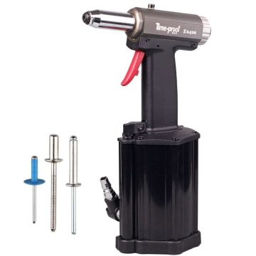 up to 6.4mm Air Rivet Gun Pneumatic Riveting Tool Riveter for 4.0-6.4 mm Blind Rivets Z6400