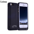 Leioua Battery Case 4200mah Cover Case Chargering New External Portable Power Bank With Holder For Iphone 5 5c 5s Se