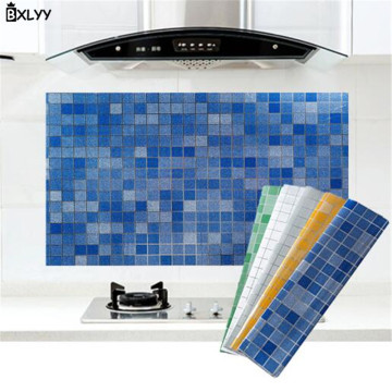 BXLYY Mosaic Kitchen Oilproof Sticker Self-adhesive Waterproof Tile Cooktop High Temperature Kitchen Tool.75z