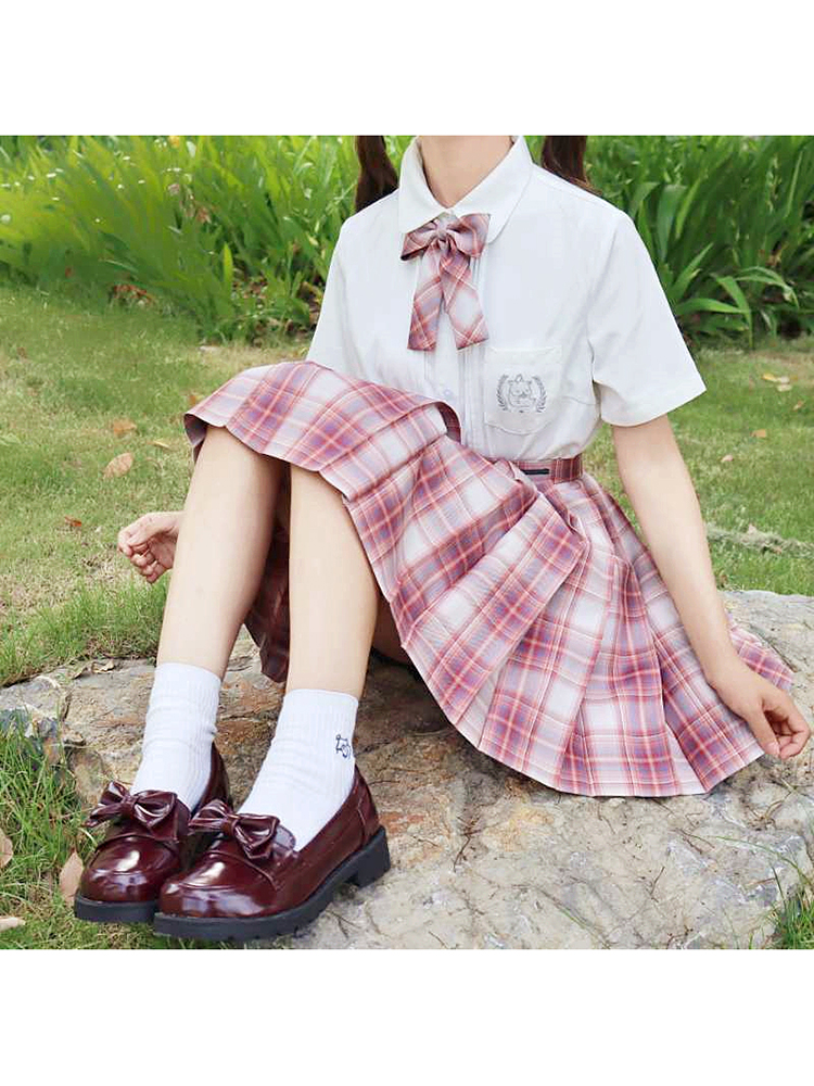 jk uniform shoes feminine student bowknot cosplay sweet girls female kawaii tea party japanese cute anime lolita shoes mid heel