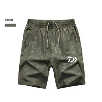 Daiwa Clothes Summer DAWA Plus Szie Fishing Shorts Sports Wear Quick Dry Running Fitness Breathable Outdoor Fishing Wear Shorts