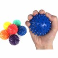 6 Color 6.5CM PVC Hand Fitness Ball Foot Massage Ball Soles Hedgehog Muscle Relaxation Exercise Portable Physiotherapy Ball