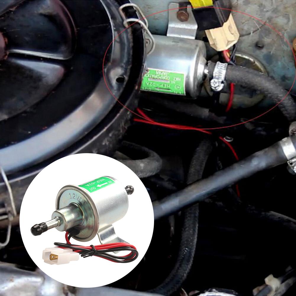 General Car Modification HEP-02A Electronic Oil Fuel Pump 12V Electronic Diesel Pump For All 12 Volt Cars Trucks & Boats