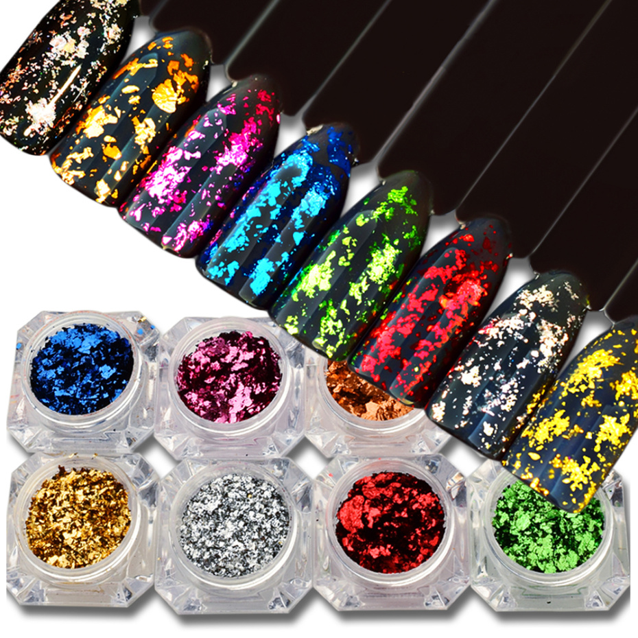 Foil nail art flakes 5