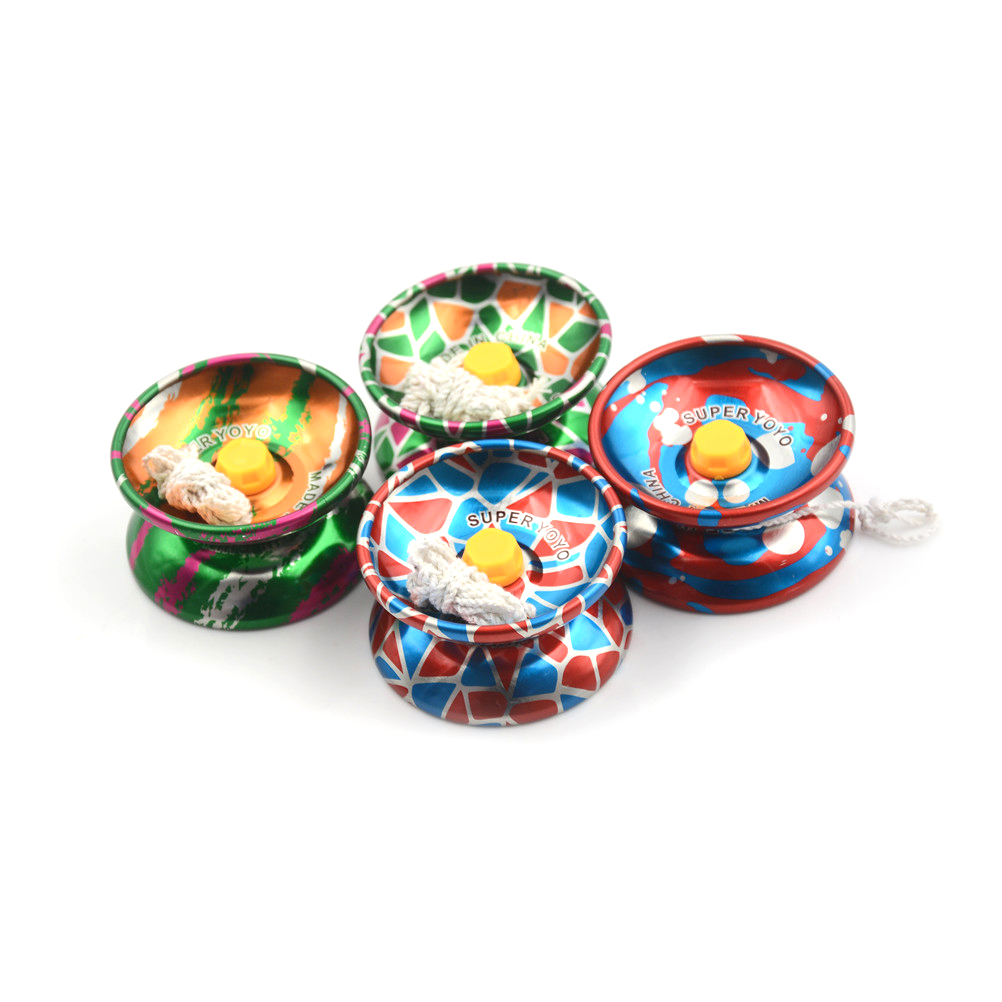 High Speed Metal Alloy YoYo Ball With Rope Finger Cover Quality Sport Game Toys Childaren Kids Professional Playing Toy