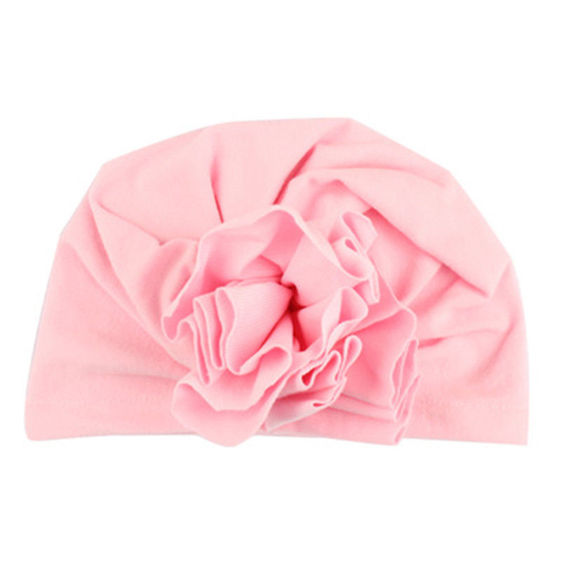 A 1 Pcs Cute Baby Hat Infant Toddler Baby Girl Bowknot Beanie Hat with Bow Candy Color Cap Turban New Born Hats Caps Accessories