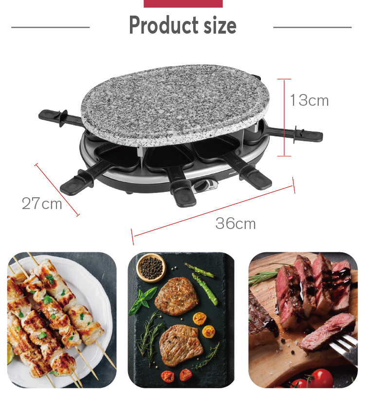 Mini Grill For 8 Persons 2