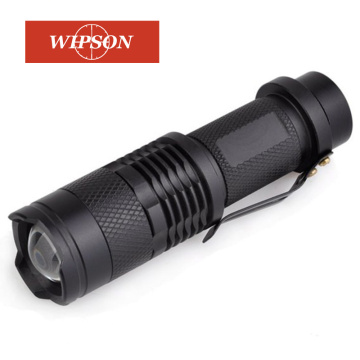WIPSON Tactical Mini Telescopic Zoom Flashlight Rifle Gun Weapon Light