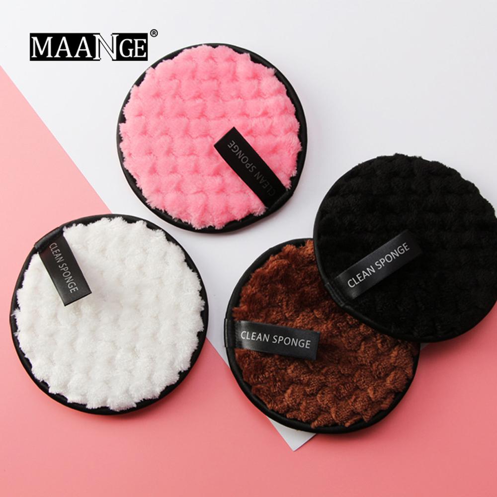 4pcs Microfiber Cloth Pads Remover Face Cleansing Towel Reusable Cleansing Makeup Cleaning Wipe reusable cotton pads QE