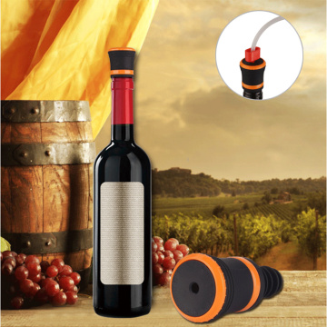 Wine Bottle Stoppers Working With Vacuum Food Sealer Keeping Wine Fresh 5pcs/lot S160