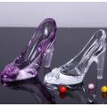 Wedding Decorative Cinderella Crystal Glass Slippers