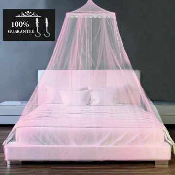 Dome Mosquito Net Elegant Round Lace Insect Bed Canopy Netting Curtain Dome Mosquito Net New House Bedding Summer High Quality