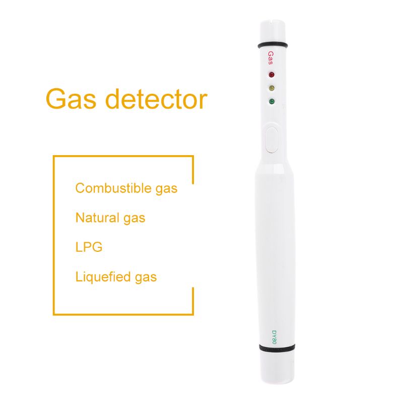 Portable Gas Leak Detector Combustible LPG Natural Gas Detector Alarm Sound LED Display Coal Butane Propane Methane Gas Analyzer