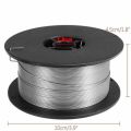 Welding Wire 1Roll Stainless Steel Welding Wire 0.8mm 1kg Solid-Cored Welder Tools for Food General Chemical Equipment 100x45mm