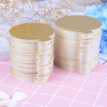 100PCS/Pack Round Cake Base Disposable Paper Coasters Practical Cupcake Board Portable Serve Bases for Cake High quality