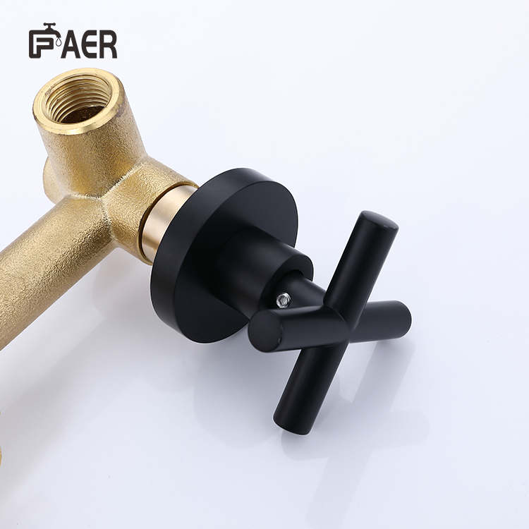 Three-hole built-in basin mixer