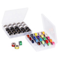 50Pcs Colorful Sewing Cotton Thread with Storage Box