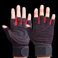 gym gloves red