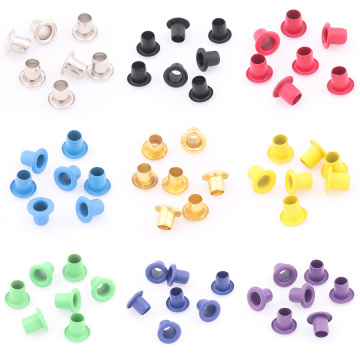 100PCS/Lot Colorful Copper Garment Eyelets 3mm For embelishment Scrapbooking Stamping Card Making Sewing Accessories DIY Craft