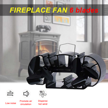 3.9 Inches Height Extra Mini Twin Blade Heat Powered Stove Fan Specially For Super Small Space On Wood/Log Burner/Fireplace Top
