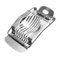 1Pcs Stainless Steel Boiled Egg Slicer Section Cutter Mushroom Tomato Cutter Kitchen Novelty Tool