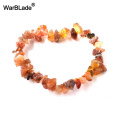 WarBLade Irregular Natural Gem Stone Bracelet Crystal Stretch Chip beads Nuggets Bracelets Bangles Quartz Wristband For Women