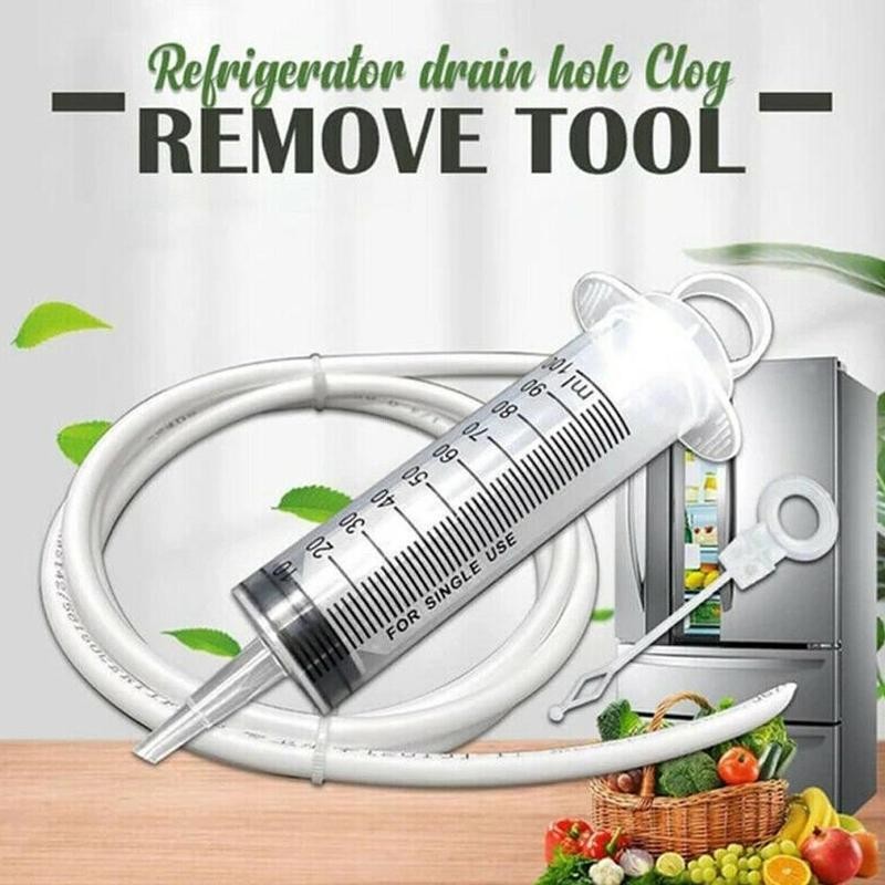 Refrigerator Drain Hole Clog Remover Refriger Cleaning Reusable Drain Cleaner Water Home Refrigerators Tools Outlet D0Z0