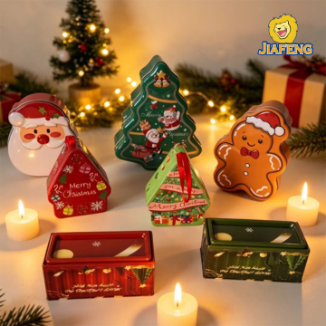 Elegant Christmas Combo Tin Box