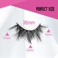 25mm Mink False Eyelashes 3D Lash Handmade Dramatic Curly Soft Lash Fluffy Natural Russian Long Lashes Extension Makeup Tool