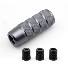 Aluminum alloy knurled gear head