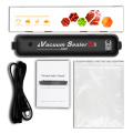 Food Vacuum Sealer Portable Food Fruit Vacuum Sealer Packaging Machine Packer Including 15Pcs Bags For Household EU/US/UK Plug
