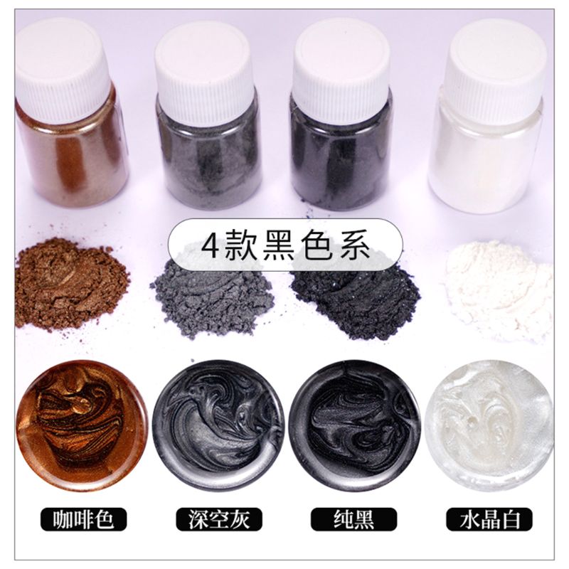20 Pearlescent powder Epoxy Resin Dye Pearl Pigment Natural Mica Mineral Powder