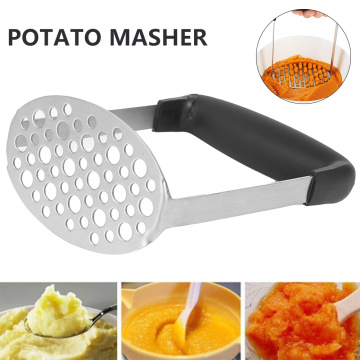 1PC Stainless Steel Potatoes Mud Pressure Mud Machine Potato Masher Ricer Fruit Vegetable Tools Kitchen Gadgets Accessories