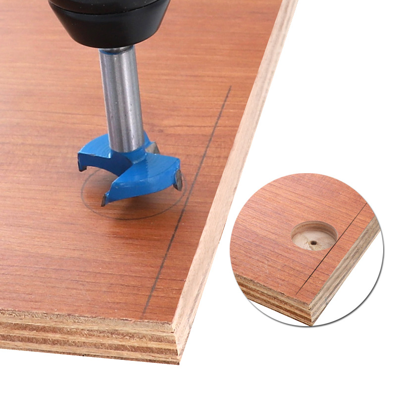 Dowel Jig Concealed Hinge Jig 35mm Drill Guide Cup Style Wood Cutter Hole Saw Jig Door Cabinets DIY Tool for Woodworking