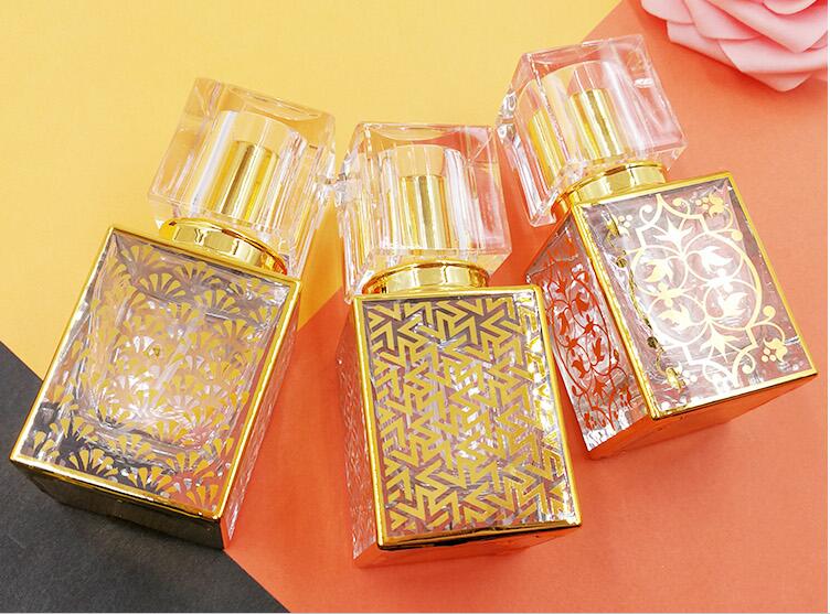 30ML High Quality Square Bronzing Spray Perfume Empty Bottle 160PCS/LOT