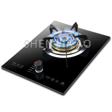 Household gas stove gas cooktops Natural /liquefied gas Energy-saving fire stove Thermocouple protection Tempered glass panel