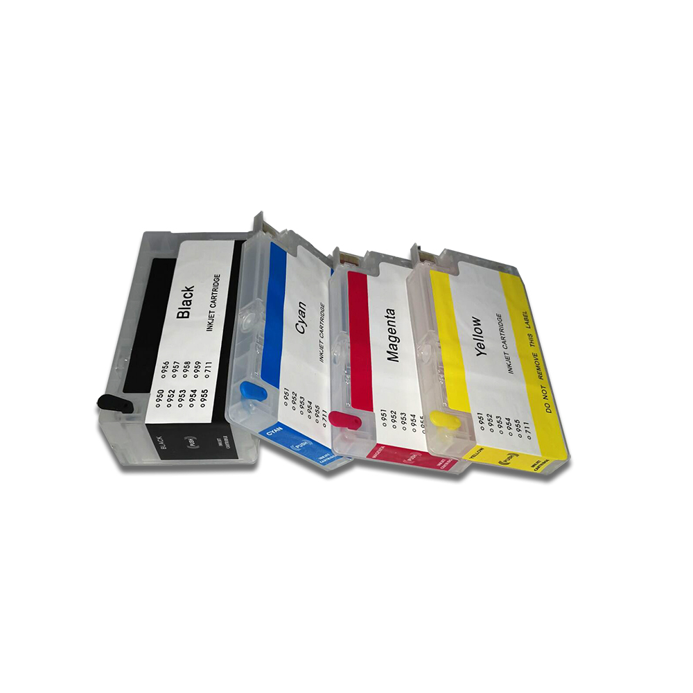 Empty refillable Ink Cartridge hp 950 951 with updated chip for HP Officjet 8100 8600 8610 8620 8630 8640 8660 8615 8625 printe