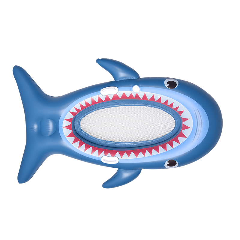  Custom new PVC Inflatable shark beach lake floats