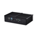 Qotom Mini PC 4 lan Core i3 i5 i7 Pfsense Firewall Micro Fanless Mini PC Linux Ubuntu Server Computer Q355G4 Q375G4