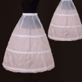 Elastic Waist 3-Hoops Ball Wedding Dress Petticoat White Cheap bride petticoat 2019