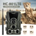 HC801LTE 4G Trail Camera MMS SMS Email Hunting Camera 16MP 1080P 940nm IR LED Night Vision Wild Camera 0.3s Trigger Photo Traps