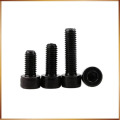 100pcs/Lot Metric Thread DIN912 M2*6 mm Black Grade 12.9 Alloy Steel Hex Socket Head Cap Screw Boltsstainless bolts,nails