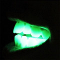 luminescent toys Flashing LED Light Up Mouth Braces Piece Glow Teeth For Halloween Party Rave Funny Gift Z0301